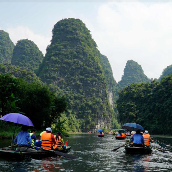 Go-Indochine boat tour Ninh Binh Vietnam