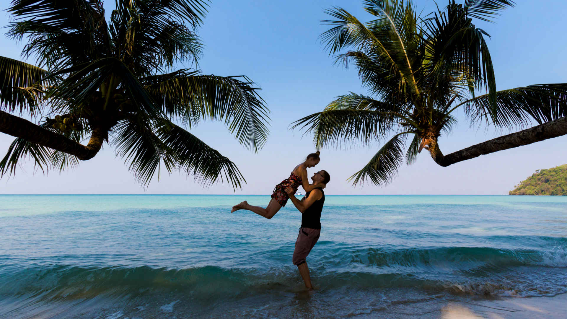 Flitterwochen am Strand in Thailand