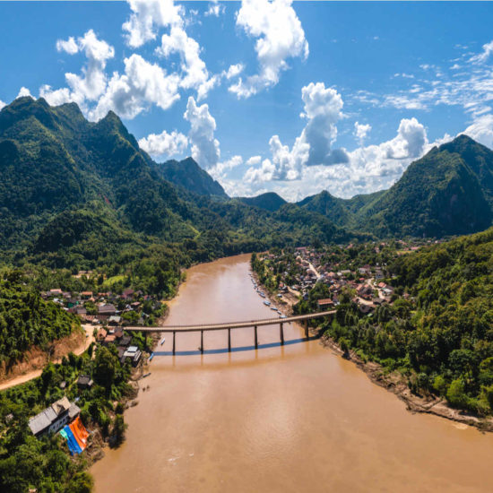 Ou River Laos