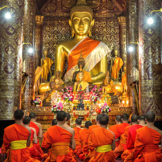 Wat Xieng Thong luang Prabang Laos